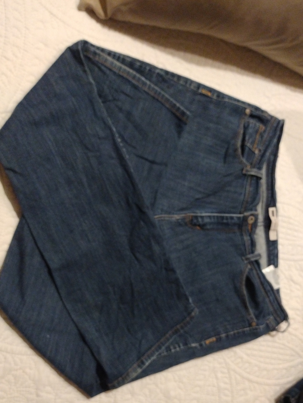 Levi's Men's Dark Blue Relaxed Fit Jeans